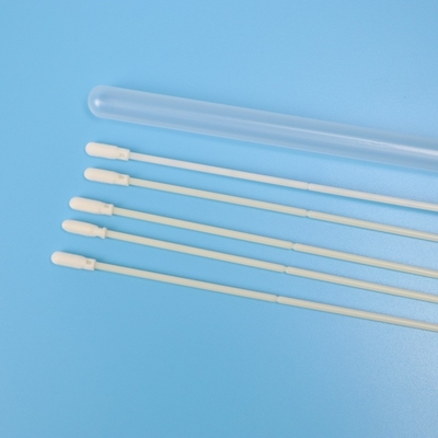 écouvillon oral de cellules de 15cm d'astuce stérile ouverte de mousse avec le point d'arrêt