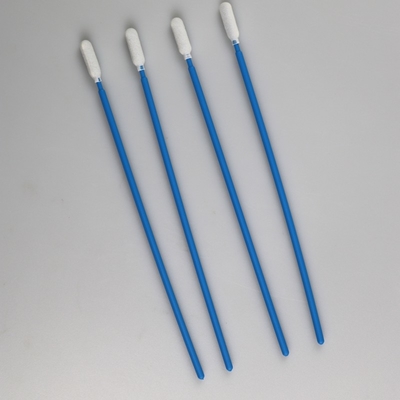 Écouvillon de mousse de polyuréthane de Cleanroom avec 6,5" poignée longue