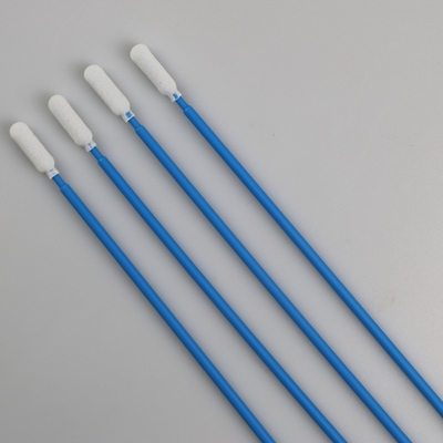 Le nettoyage industriel non pelucheux d'astuce de mousse tamponne la longueur de 165mm