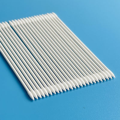 Swab à tête pointue sans lingot de coton pour le nettoyage électronique - 25 PCS / sac de coton de salle blanche
