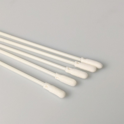 La collection de spécimen oronasale d'écouvillon tamponnent les écouvillons médicaux jetables de mousse