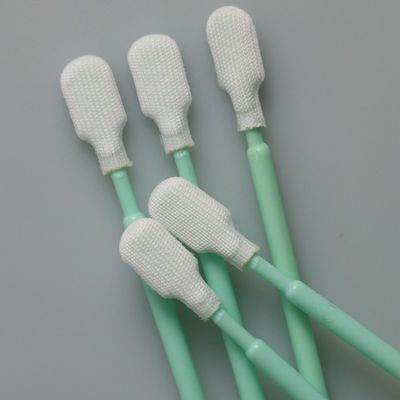 TX761 Swab en polyester de salle blanche avec pointe sans lingots et poignée de PP durable pour le nettoyage des PCB et des lentilles optiques 6,6 pouces 100pcs