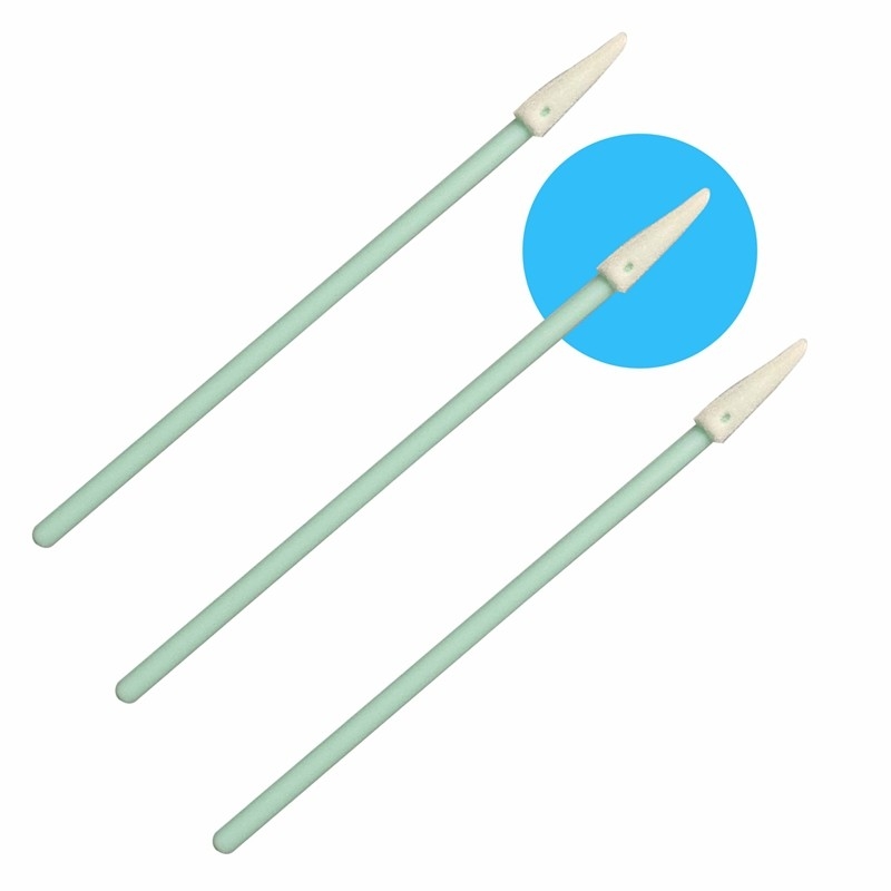 Pp collent des écouvillons d'astuce de Mini Pointed Sharp Head Foam pour le nettoyage de cannelure de fente de clavier