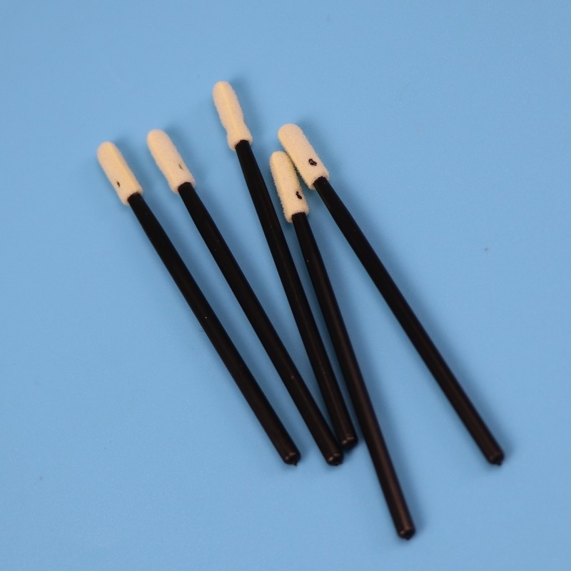 écouvillon de nettoyage d'éponge de 3.2mm Mini Round Head Foam Swab pour l'usage industriel