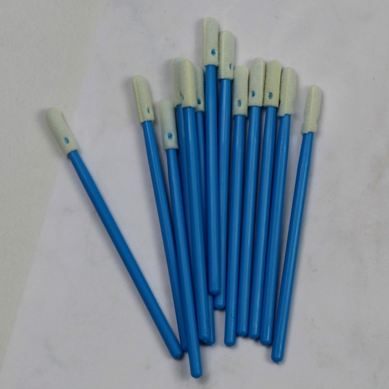 742 Lint libre petit bâton d'éponge industriel écouvillon propre écouvillon en mousse de salle blanche à haute densité