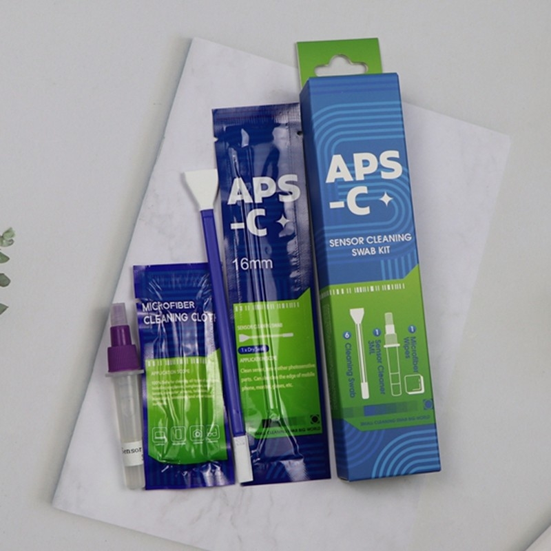 3 en 1 Nettoyeur de l'appareil photo sans fil DSLR Nettoyage du capteur Lit APS-C