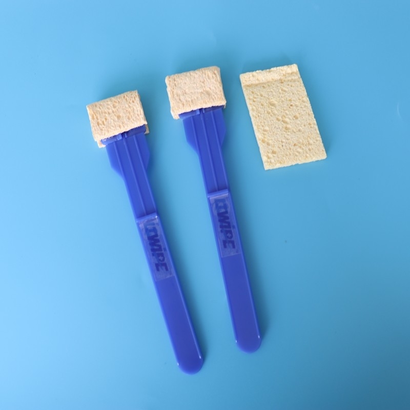 Applicateur d'éponge en mousse de cellulose médicale à haut absorbant