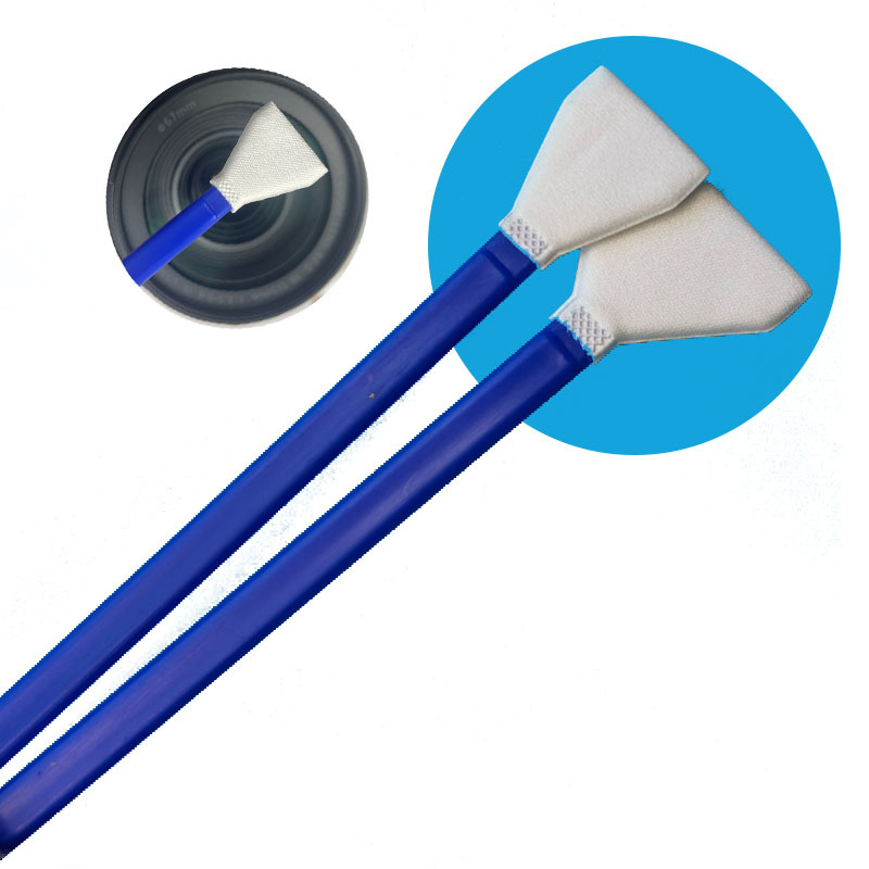 Tampons de nettoyage pour appareil photo DSLR en microfibre en forme de V de 16 mm emballés individuellement, tampons pour capteur APS-C pour un nettoyage de précision