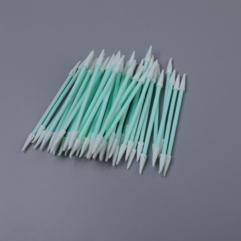 3 pouces à double extrémité pointe de la mousse de pointe de nettoyage écouvillons ESD Accepter     Idéal pour PCB, tête d'imprimante, capteur et électronique de précision (100pcs)