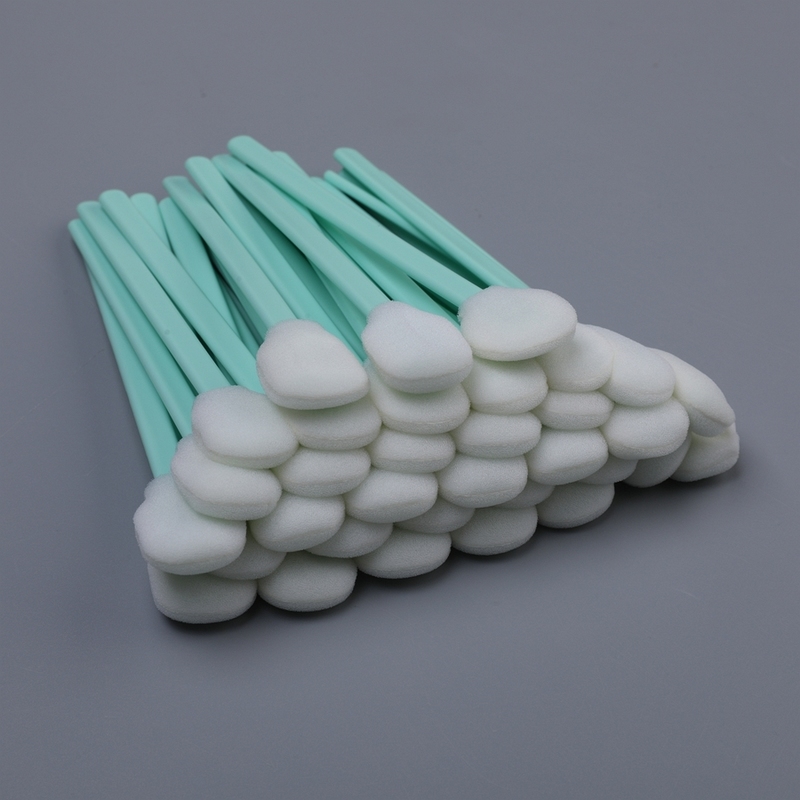Swab en mousse à haute absorbance TX708 Compatible pour la tête d'imprimante Caméra électronique Nettoyage de précision 128 mm