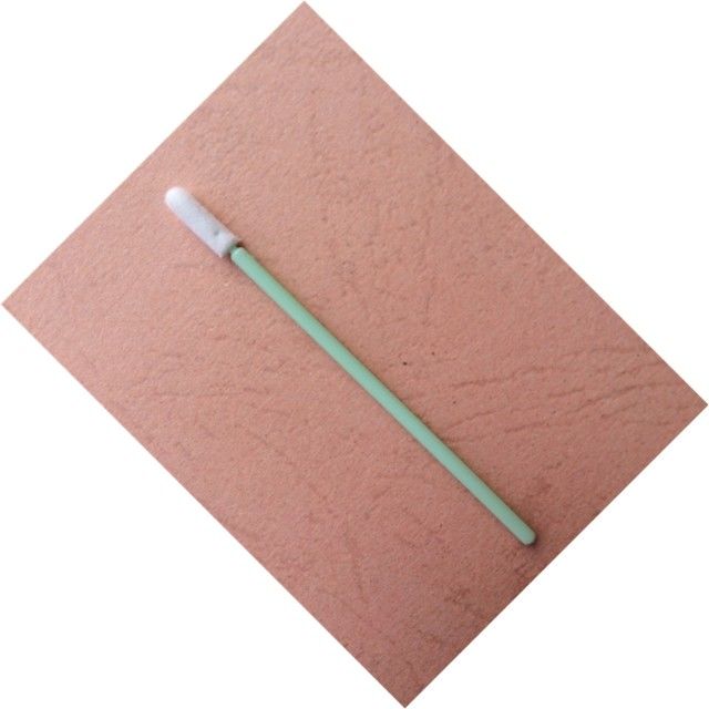 Micro-écouvillon en mousse de 68 mm avec pointe ultra-petite de 3 mm pour le nettoyage des PCB, des lentilles et des capteurs de qualité salle blanche