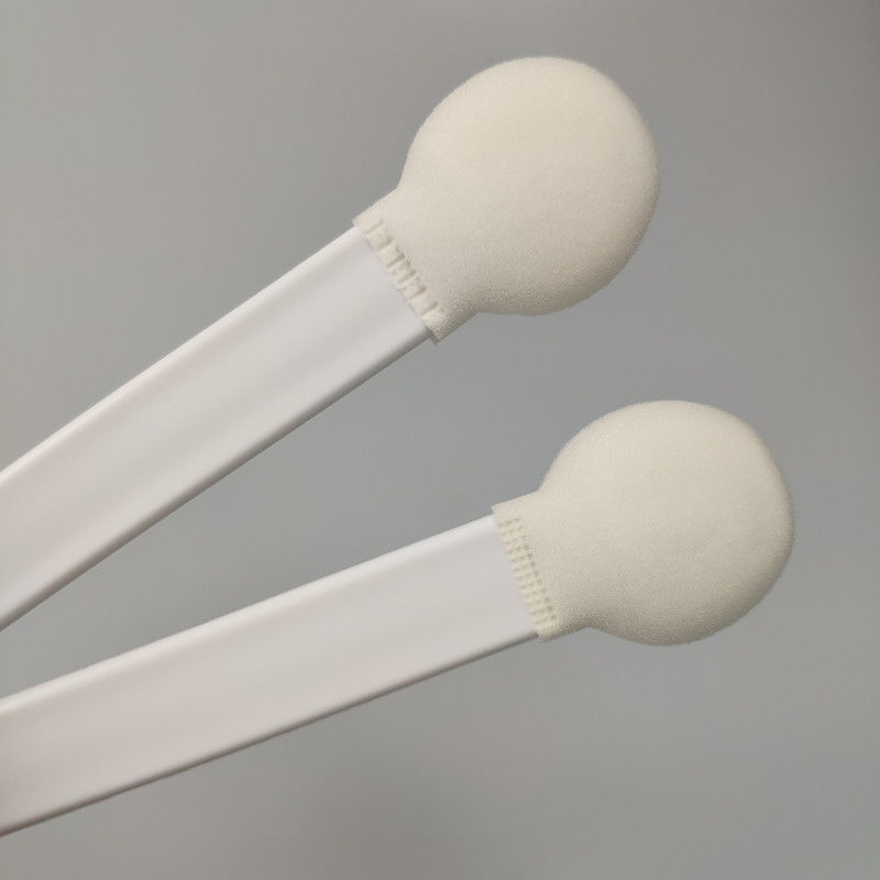 Applicateur de préparation de surface médicale à macro-tête: éponge blanche extra-large de 16 mm pour la gestion et le pansement rapides des fluides
