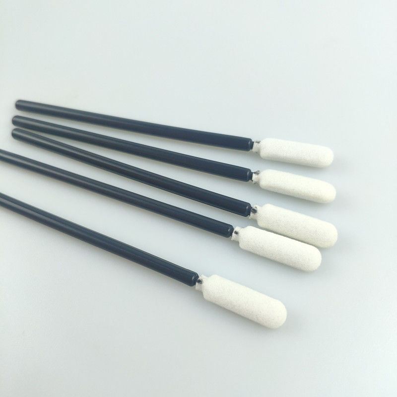 TX710 écouvillons de salle blanche avec 110 mm de longueur 100 PCS Noir Blanc Cellule ouverte